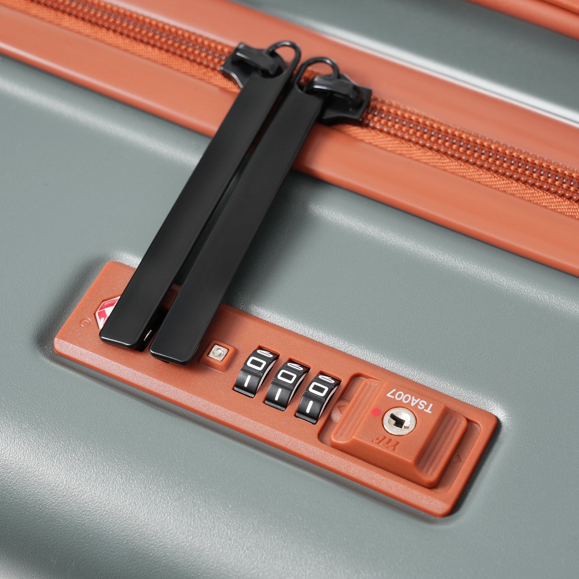 Luggage Sets 5 Piece with Front Opening , Hardside Expandable Carry on