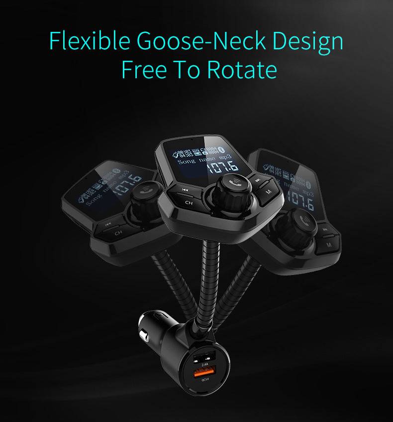 Portable Car Audio Bass Booster Power Socket Speaker