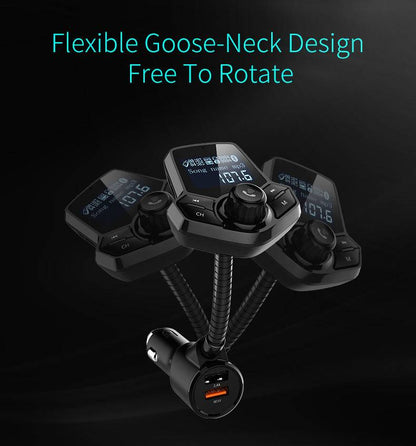 Portable Car Audio Bass Booster Power Socket Speaker