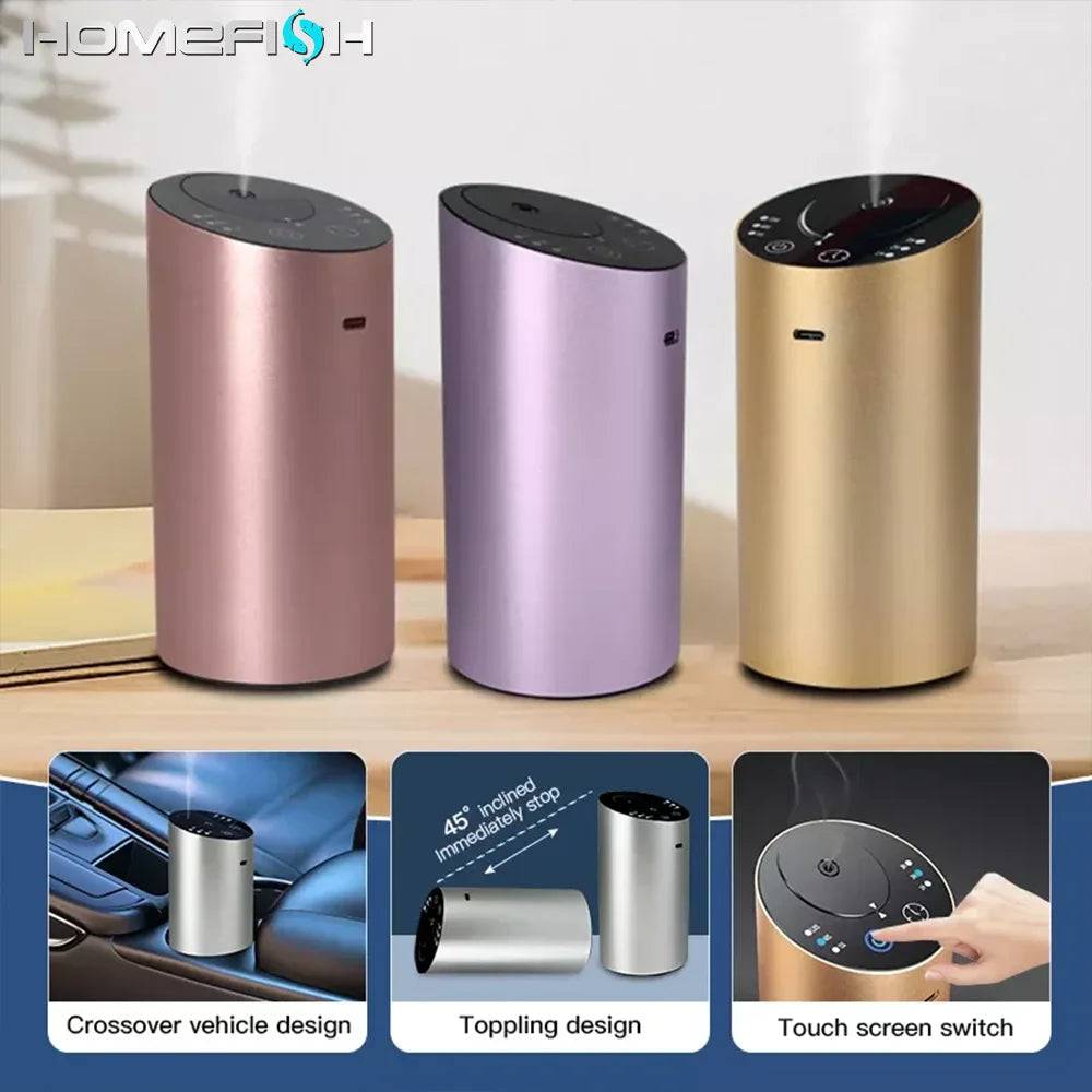 Portable Auto Scent Dispenser With 20ml Refillable Oil Container USB