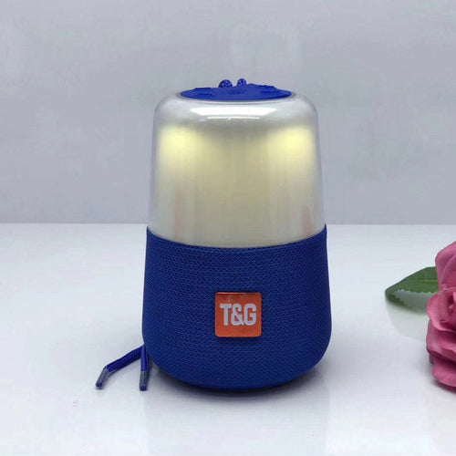 Portable BT TG168 vibrant LED audio device