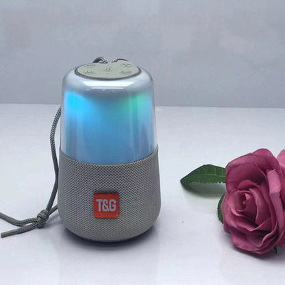 Portable BT TG168 vibrant LED audio device