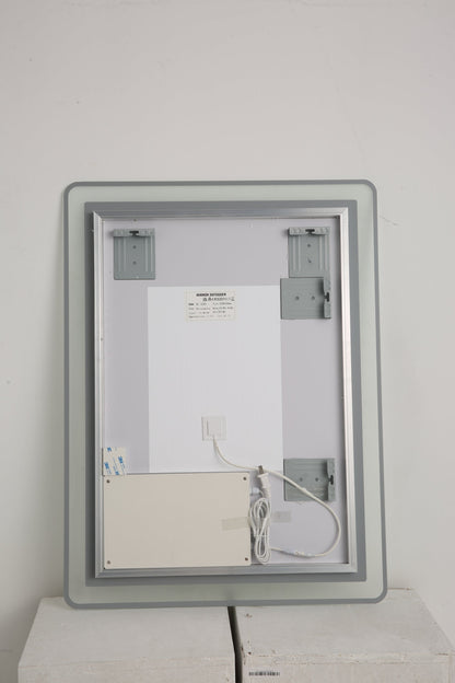 48*32 inch Bathroom Mirror with Led Lights , Anti-Fog Lighted Vanity