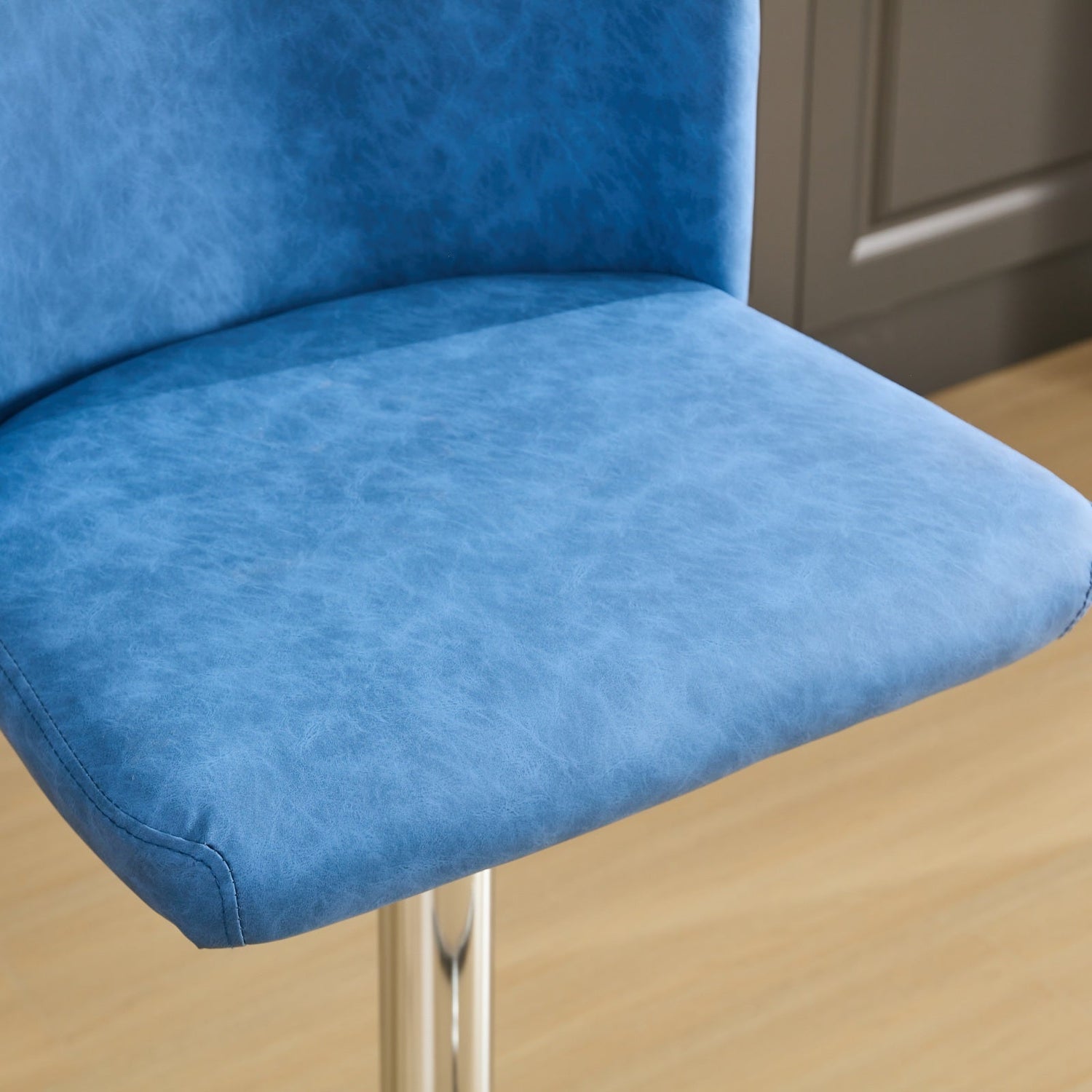 A&amp;A Furniture,Swivel Barstools Adjusatble Seat Height With Chrome