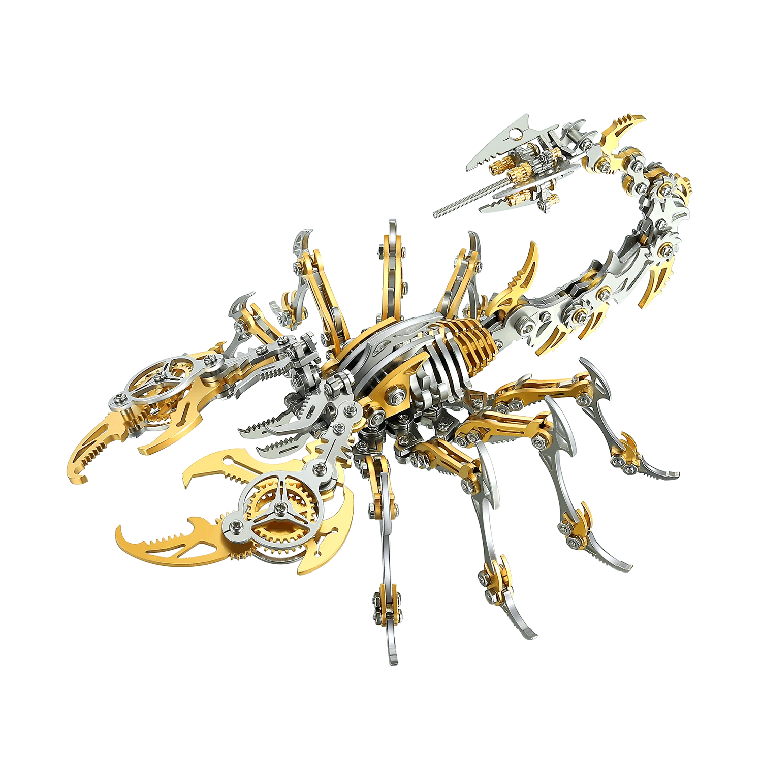 3D Scorpions Metal Puzzle Steampunk Mechanical Insect Model Kit Floatingcity Steel Warcraft Assemble Jhandmade Toy For Adults