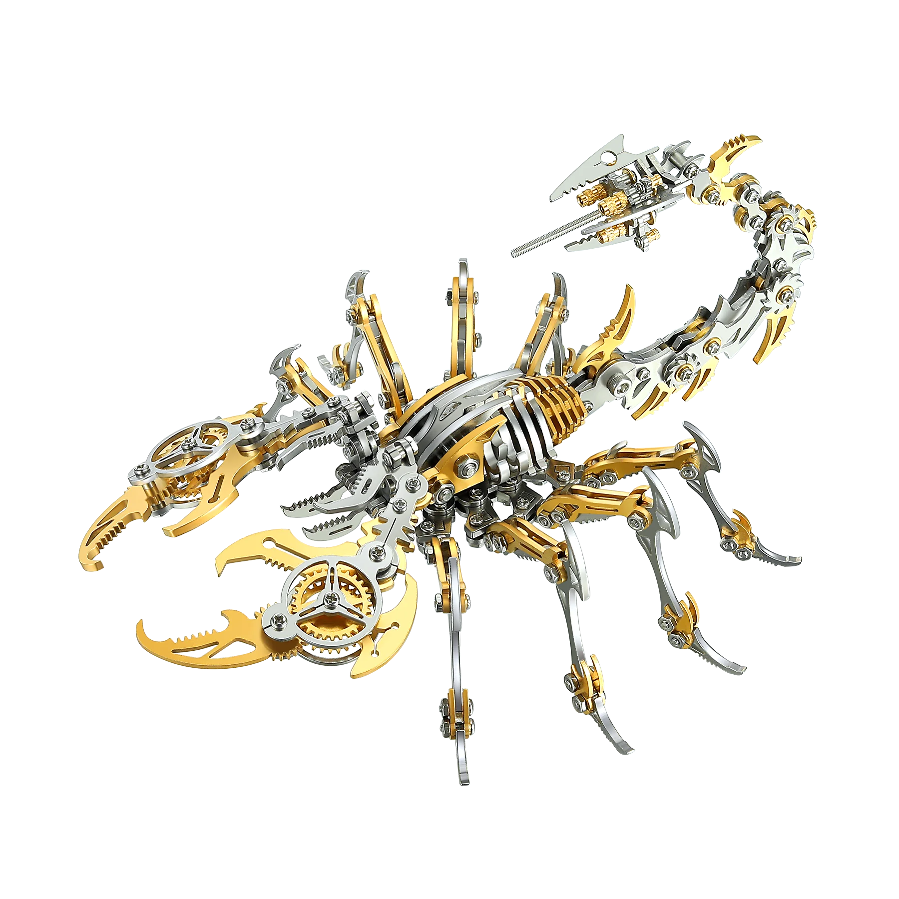 3D Scorpions Metal Puzzle Steampunk Mechanical Insect Model Kit Floatingcity Steel Warcraft Assemble Jhandmade Toy For Adults