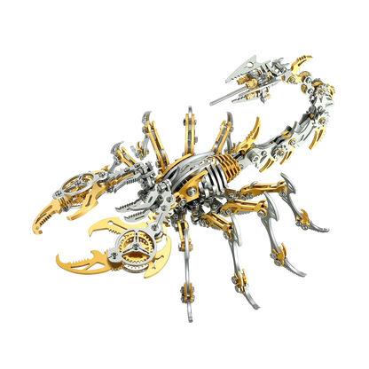 3D Scorpions Metal Puzzle Steampunk Mechanical Insect Model Kit Floatingcity Steel Warcraft Assemble Jhandmade Toy For Adults