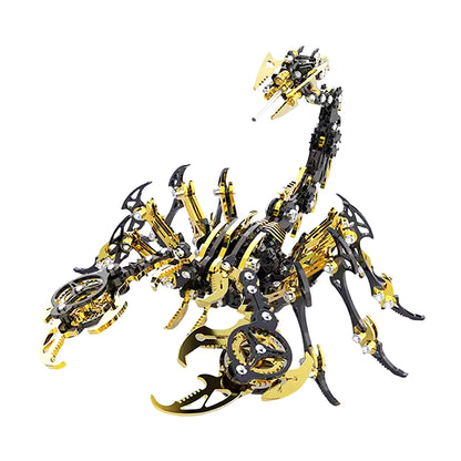 3D Scorpions Metal Puzzle Steampunk Mechanical Insect Model Kit Floatingcity Steel Warcraft Assemble Jhandmade Toy For Adults