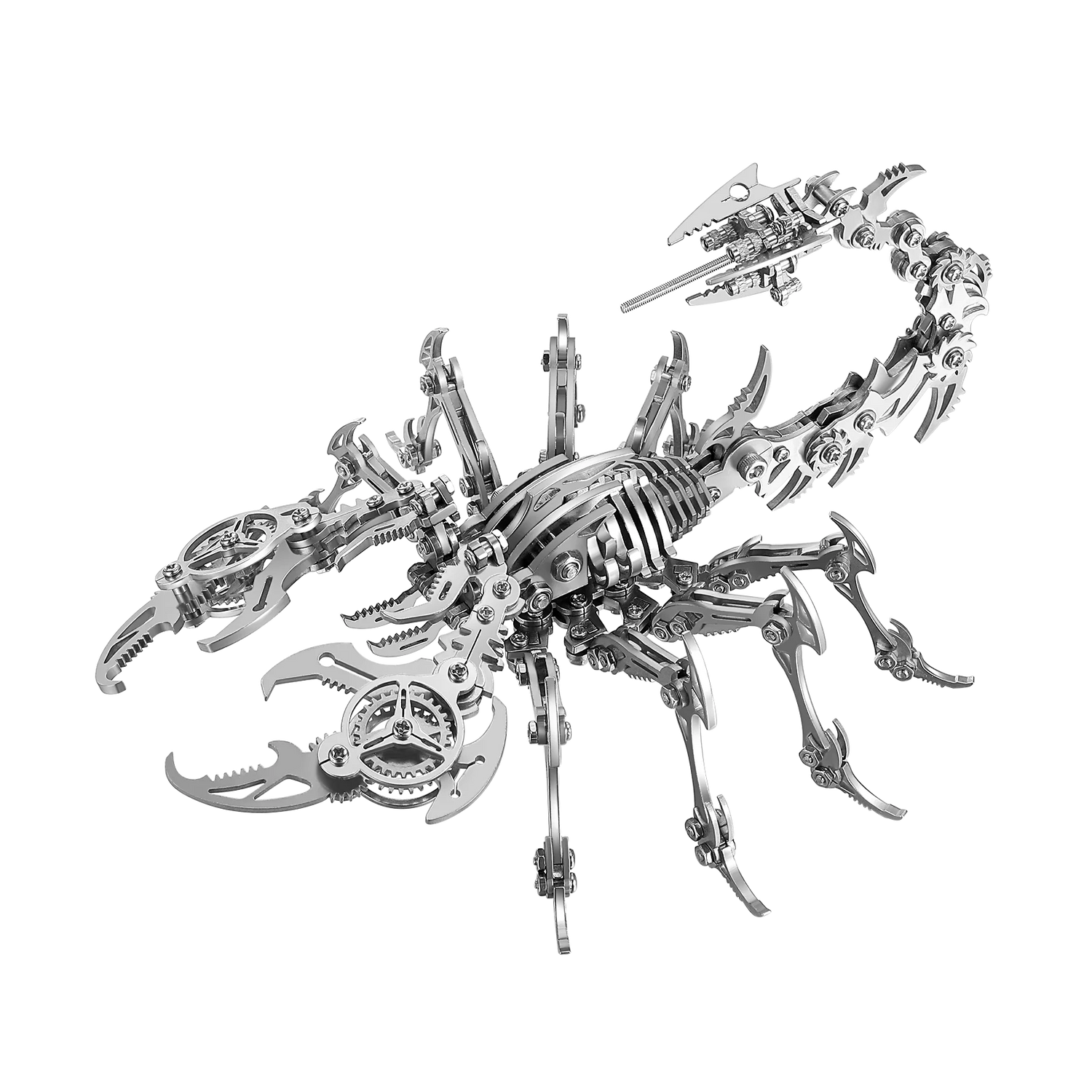 3D Scorpions Metal Puzzle Steampunk Mechanical Insect Model Kit Floatingcity Steel Warcraft Assemble Jhandmade Toy For Adults