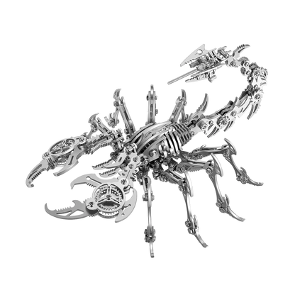 3D Scorpions Metal Puzzle Steampunk Mechanical Insect Model Kit Floatingcity Steel Warcraft Assemble Jhandmade Toy For Adults