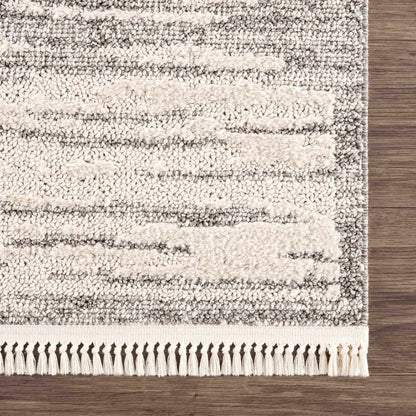 Lave Bone &amp; Taupe Area Rug - Clearance