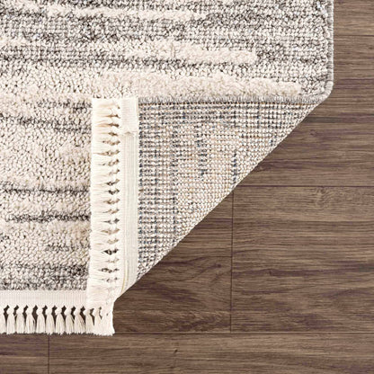 Lave Bone &amp; Taupe Area Rug - Clearance