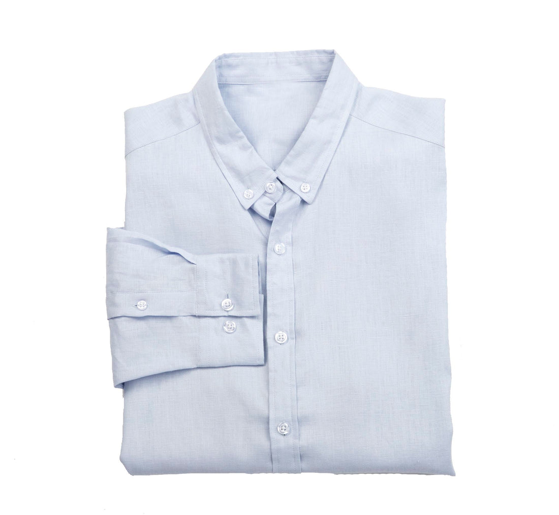 Linen ShIrt - Blue