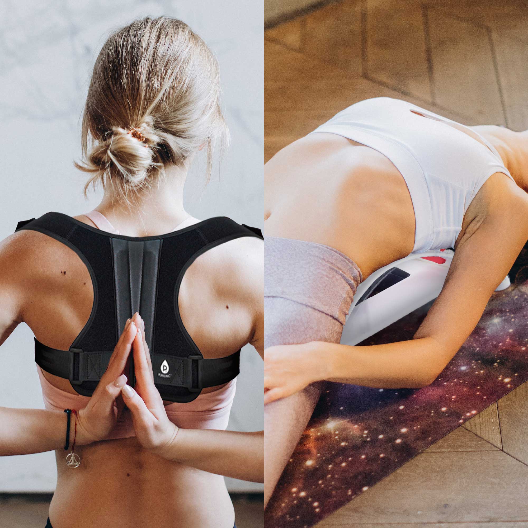 Pursonic Back Health Essentials Kit: Multi-Level Stretch &amp; Posture