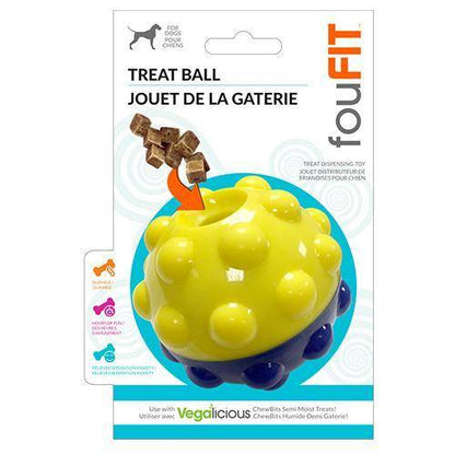 Bumper Treat Ball - Treat Dispensing Toy for Dogs - 3&quot; and 5&quot;