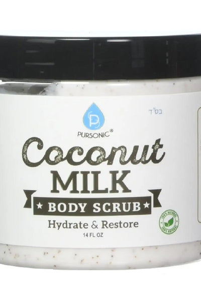 100% Natural Coconut Milk Body Scrub 14oz