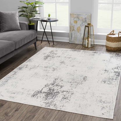 Tigrima Gray &amp; Ivory 2321 Area Rug - Clearance
