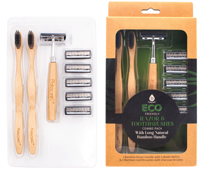 Eco Friendly Razor &amp; Toothbrushes Combo Pack