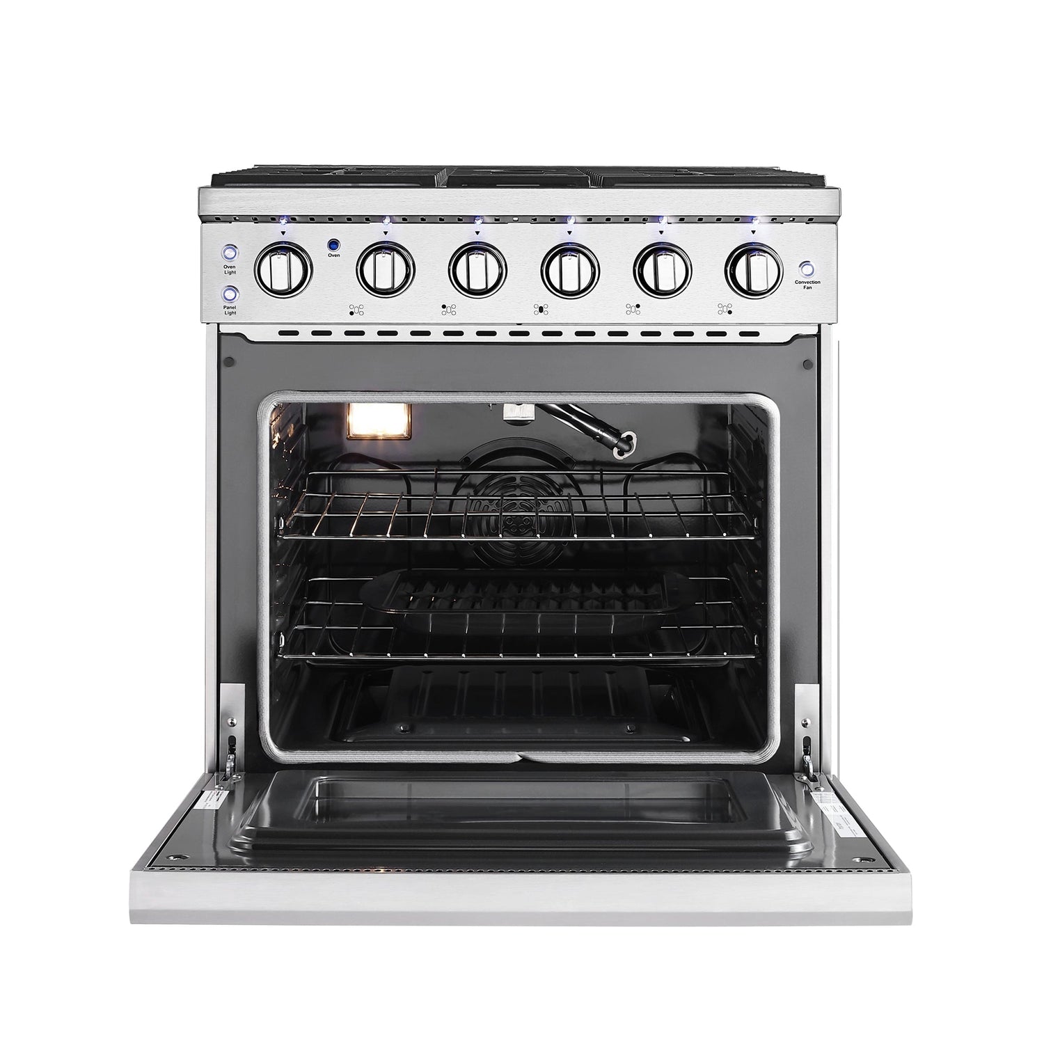 Empava 30GR10 30 In. Pro-Style Slide-in Single Oven Gas Range