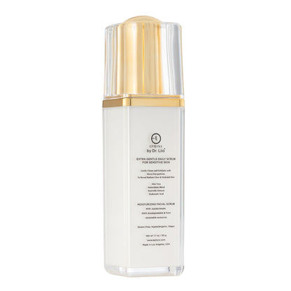 Gentle Exfoliating Face Scrub – Hyaluronic Acid, Aloe Vera &amp;