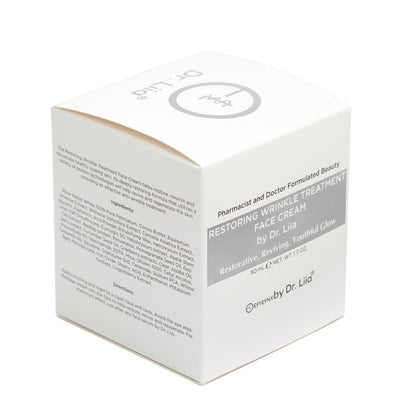 Restoring Wrinkle Treatment Face Cream – Vegan, Hypoallergenic,