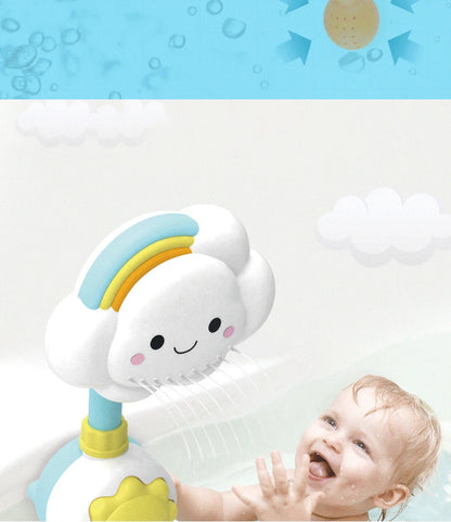 Bath Toys for Kids Baby Water Game Clouds Model Faucet Shower Water Spray Toy For Children Squirting Sprinkler Bathroom Baby Toy