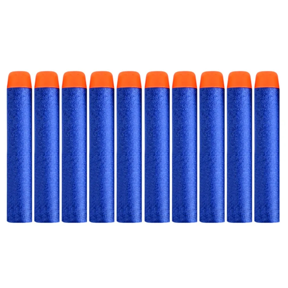 50Pcs/100pcs For Nerfs Soft Children Toy Gun Bullets Round Head Air Hole Foam Darts Bullet 7.2cm for Guns Accessories