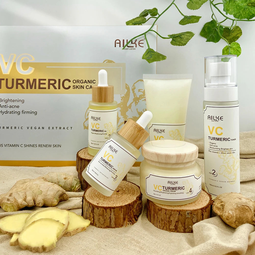 AILKE Turmeric Renew Skin Care Set