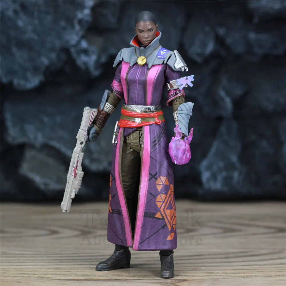 DESTINY 2 Vanguard Mentor COMMANDER ZAVALA CAYDE-6 IKORA REY 7&quot; Action Figure Statue Collectible Bungie Game Doll Toys