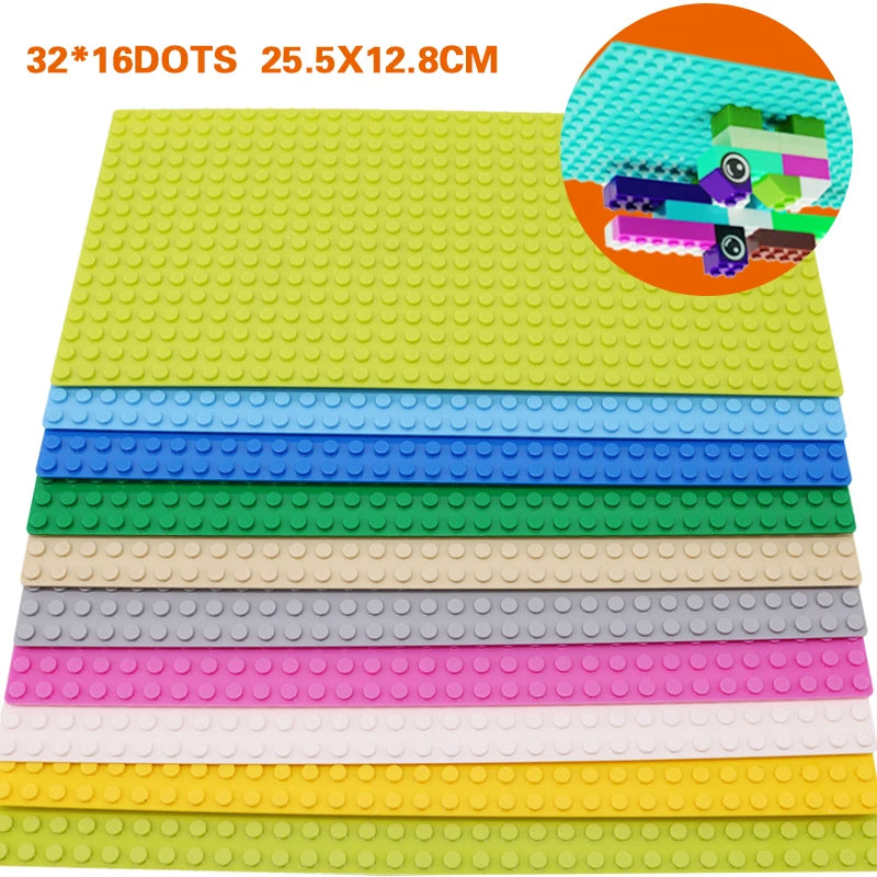 32*32 Dots Classic Base Plates Plastic Bricks Baseplates Building Toys City Building Blocks DIY Bricks Construction Toys Gift