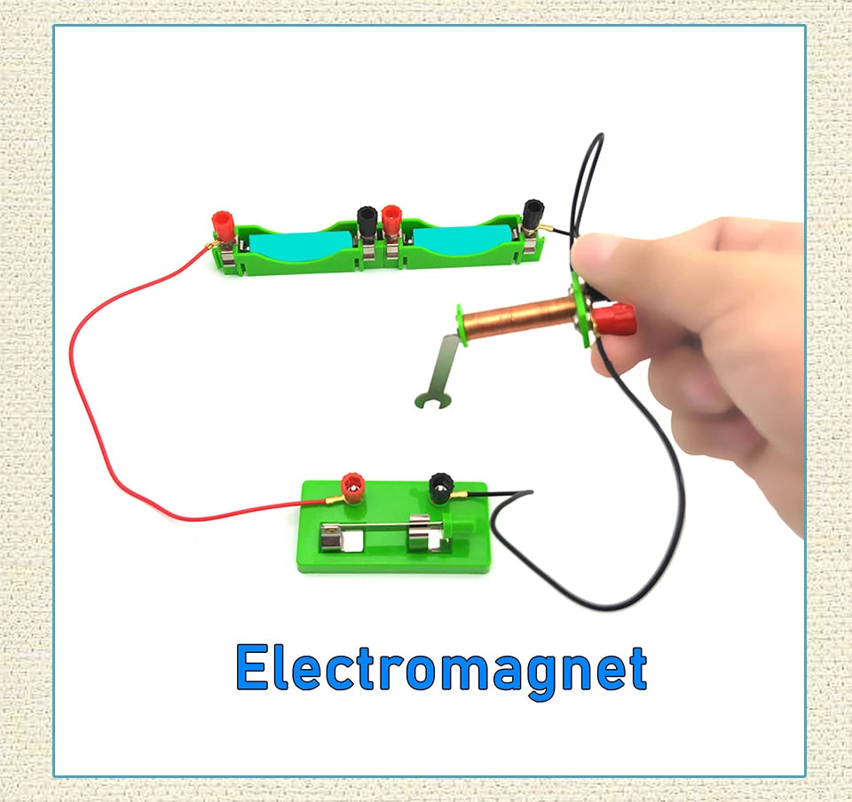 Student Electric Circuit Education Kits for School Lab Learning Physics Electromagnetic Experiments Teaching Aids Science Toys