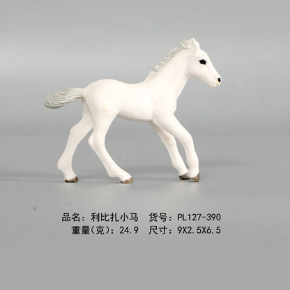 Simulation Horse Models Action Figure Toys,Plastic Action PVC Model Horse Baby Figurine Collection Doll For Kid Educational Toy