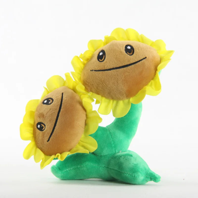 1pcs 13-20cm Plants vs Zombies Plush Toys Doll PVZ Sunflower Chomper Melon Peashooter Plants Soft Stuffed Toys for Children Kids