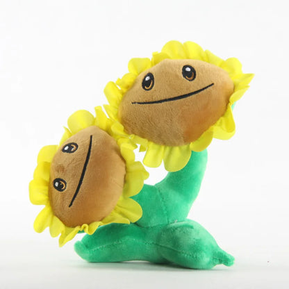 1pcs 13-20cm Plants vs Zombies Plush Toys Doll PVZ Sunflower Chomper Melon Peashooter Plants Soft Stuffed Toys for Children Kids