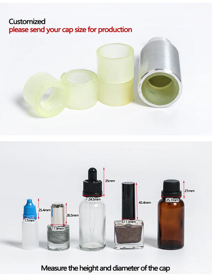 ZONESUN Bottle Capping Machine Wearable electric sealing bottles Cap tightener Capper Screwing 10-50mm