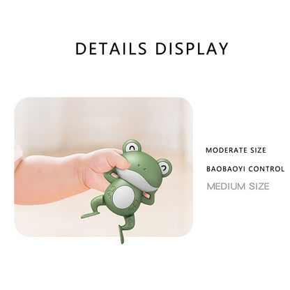 Baby Bath Toys For Children New Baby Bath Swimming Bath Toy Cute Frogs Clockwork Bath Toy brinquedos infantil игрушки для детей