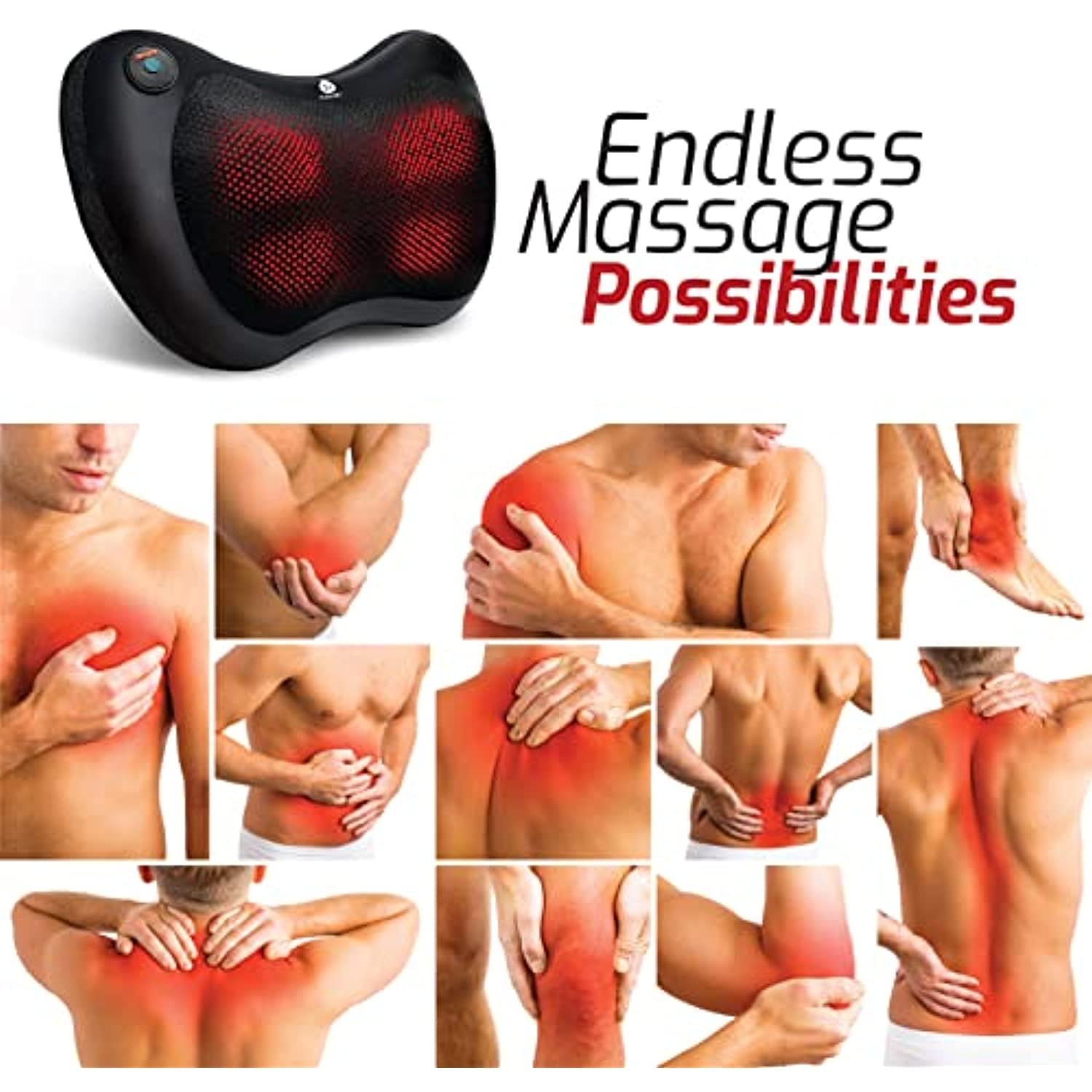 Shiatsu Heating Neck &amp; Back Massager