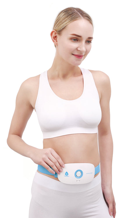 Stomach &amp; Back Massager, 3 Vibration Levels, 3 Heat Settings &amp; USB