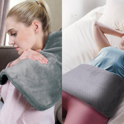 Total Comfort Package: Neck &amp; Shoulder Warmer + Electric Heat Pad
