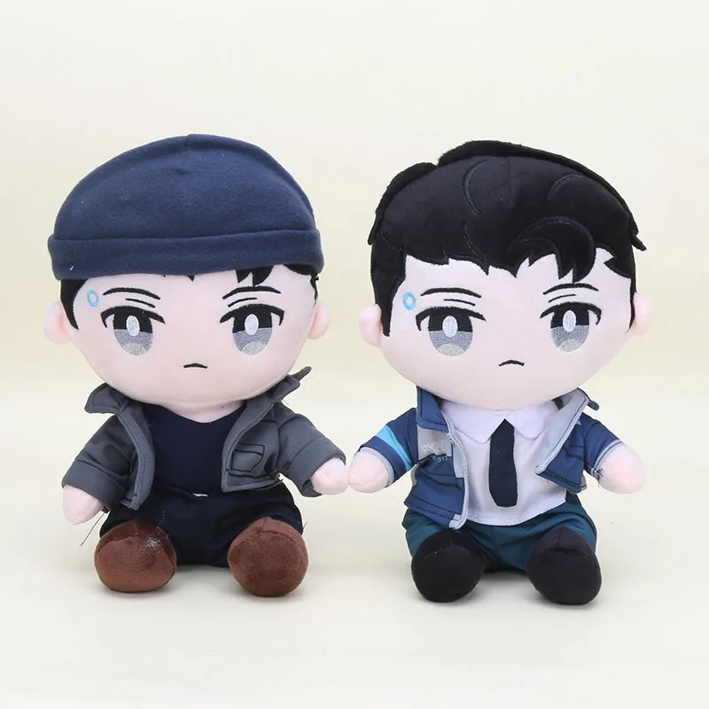 DBH Connor doll  Detroit Become Human Connor Plush Toy Stuffed Soft plush Doll toys