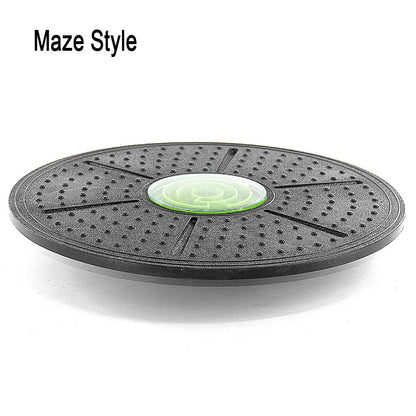 Yoga Balance Board Disc Stability Round Plates Exercise Trainer for Fitness Sports Waist Wriggling Fitness Balance Board XA275A
