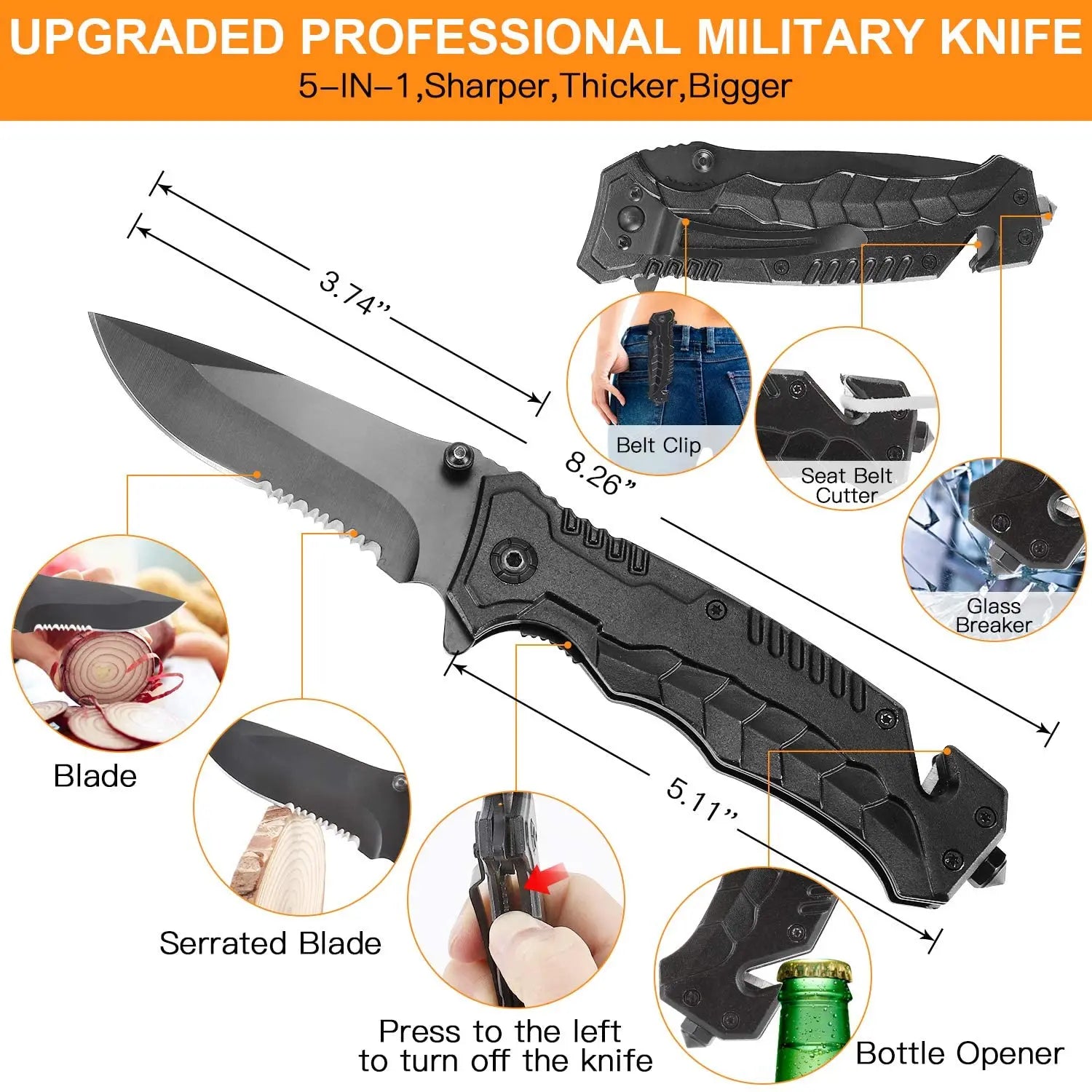Survival Kit Professional Survival Gear 200 in 1 Emergency Tactical First Aid Kit Outdoor Trauma Bag for Men Adventure Hunting