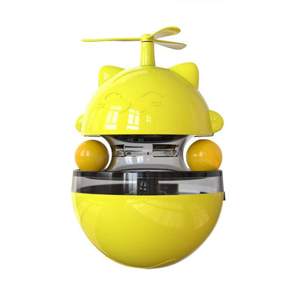 Interactive Cat Toys Funny Pet Slow Leaking Food Dispenser