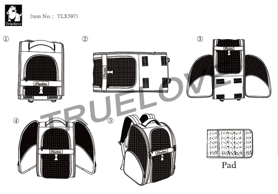 Truelove Pet Backpack
