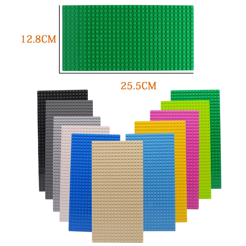 32*32 Dots Classic Base Plates Plastic Bricks Baseplates Building Toys City Building Blocks DIY Bricks Construction Toys Gift