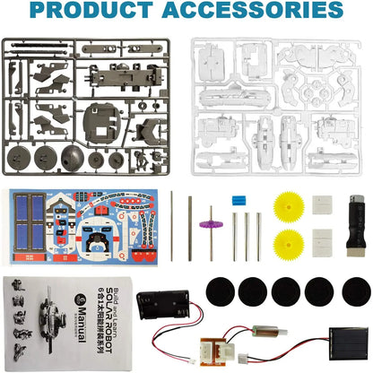 13 In 1 Solar Robot Kits Educational Toys STEM Technology Learning Block Spaceship Robotics Dinosaur Toy For Kids Children Gifts