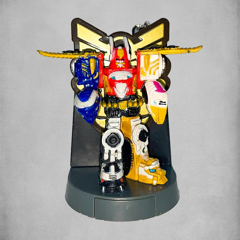 Dinosaur Powerful Rangers Mega Force Megazord Roboknight Model Keychain Pendant Model Figures Collect Ornaments Toys