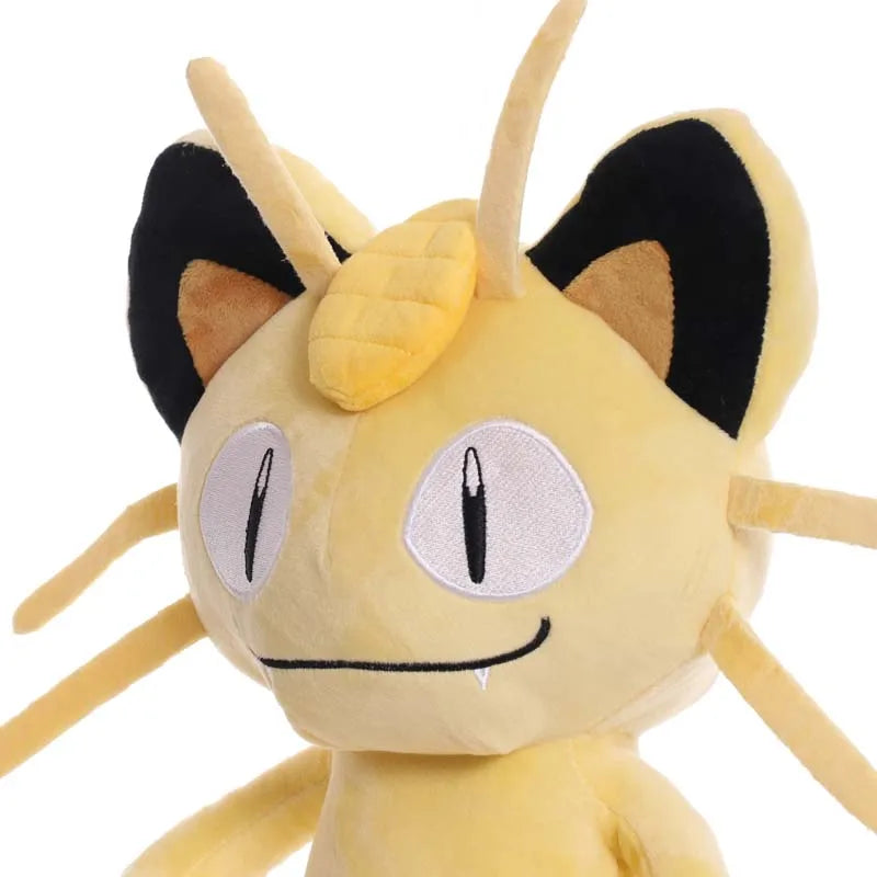 25cm TAKARA TOMY Meowth Plush Toys Doll Meowth Soft Stuffed Animals Plush Dolls Gifts for Kids Children Birthday Gifts