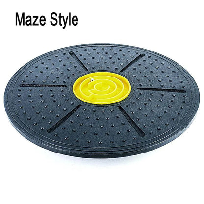 Yoga Balance Board Disc Stability Round Plates Exercise Trainer for Fitness Sports Waist Wriggling Fitness Balance Board XA275A
