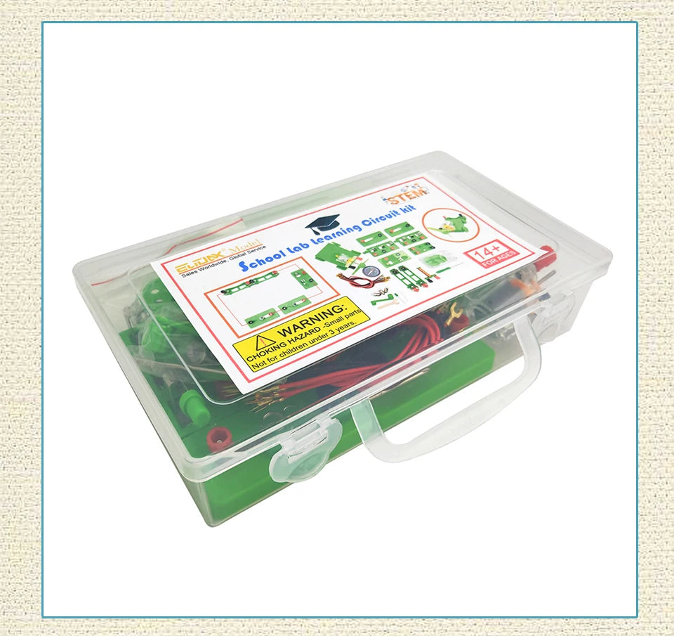 Student Electric Circuit Education Kits for School Lab Learning Physics Electromagnetic Experiments Teaching Aids Science Toys